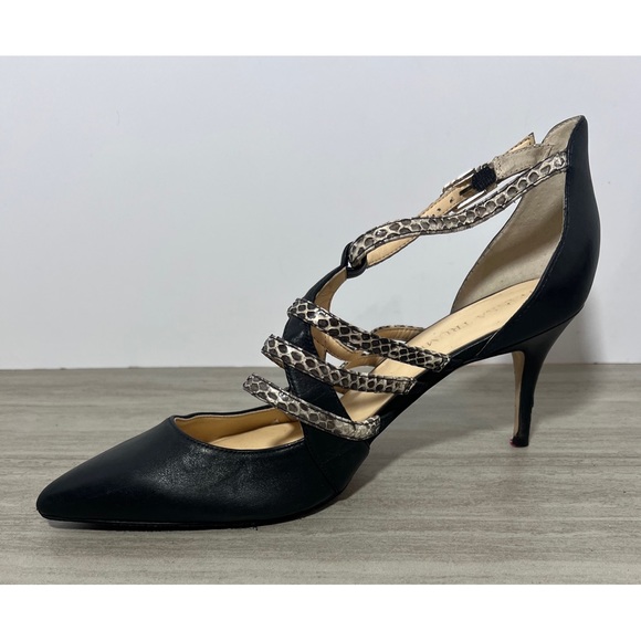 Ivanka Trump Black Heels Snake
Skin Shoes Women's - Picture 4 of 9